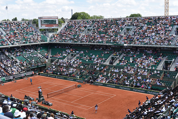 Borotra Section - Roland Garros Philippe Chatrier Stadium